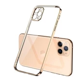 İphone 11 Pro Lazer Kamera Lens Korumalı Plating Telefon Kılıf&Kapak thumbnail 7