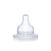 Biberon Emziği No:1 Geniş Ağız Silikon Biberon Emziği Kaliteli Silikon Biberon Ucu - 1