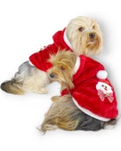 Santa Time Yılbaşı Köpek Sweatshirt, Noel Sweatshirt gold - 1