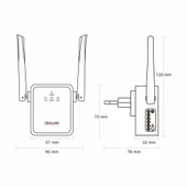 REDLINE Wi-Fi MENZİL GENİŞLETİCİ TS720W - 4