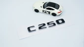 DK Tuning C 250 Bagaj Gri Siyah ABS Yazı Logo Benz İle Uyumlu - 3