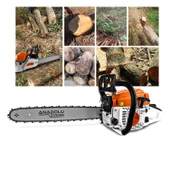 Anadolustrong ANS1041 2.9Hp Benzinli Motorlu Testere 45cm Palalı Motorlu Testere Hizar - 3