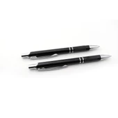 İsme Kişiye Özel 2'li Tükenmez Kalem ve 0.5 mm Uçlu Kalem Seti - 6