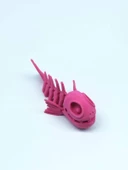 3D Hareketli Balık Figürlü Oyuncak - Pembe thumbnail 2