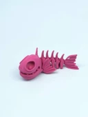 3D Hareketli Balık Figürlü Oyuncak - Pembe thumbnail 3