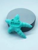 3D Hareketli Deniz Yıldızı Oyuncak - Turkuaz thumbnail 6