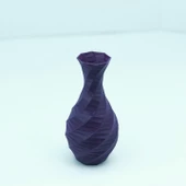 Modern Mini Vazo 15cm Mor - 8