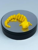 3D Hareketli Bukalemun Figürlü Oyuncak - Sarı thumbnail 6