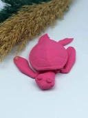 3D Hareketli Kaplumbağa Figürlü Oyuncak - Pembe thumbnail 1