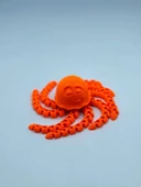 3D Hareketli Deniz Anası Oyuncak & Masa Dekoru -Turuncu thumbnail 3