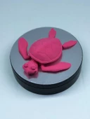 3D Hareketli Kaplumbağa Figürlü Oyuncak - Pembe thumbnail 6