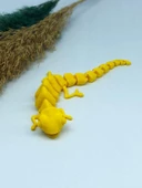 3D Hareketli Bukalemun Figürlü Oyuncak - Sarı thumbnail 1