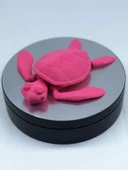 3D Hareketli Kaplumbağa Figürlü Oyuncak - Pembe thumbnail 7