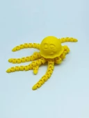 3D Hareketli Deniz Anası Oyuncak & Masa Dekoru -Sarı thumbnail 3