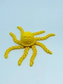 3D Hareketli Deniz Anası Oyuncak & Masa Dekoru -Sarı thumbnail 4