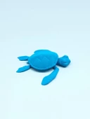 3D Hareketli Kaplumbağa Figürlü Oyuncak - Mavi thumbnail 4