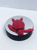 3D Hareketli Kaplumbağa Figürlü Oyuncak - Kırmızı thumbnail 2