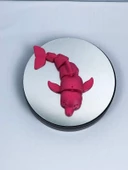 3D Hareketli Yunus Figürlü Oyuncak - Pembe - 5