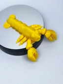 3D Hareketli Istakoz Figürlü Oyuncak - Sarı thumbnail 2