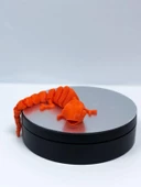 3D Hareketli Bukalemun Figürlü Oyuncak - Koyu Turuncu thumbnail 5