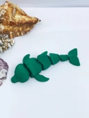 3D Hareketli Yunus Figürlü Oyuncak - Yeşil thumbnail 1