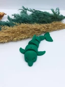 3D Hareketli Yunus Figürlü Oyuncak - Yeşil thumbnail 3