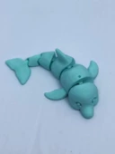 3D Hareketli Yunus Figürlü Oyuncak - Turkuaz - 6