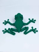 3D Hareketli Kurbağa Figürlü Oyuncak - Yeşil thumbnail 4