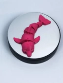 3D Hareketli Yunus Figürlü Oyuncak - Pembe - 2