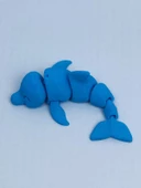 3D Hareketli Yunus Figürlü Oyuncak - Mavi thumbnail 4