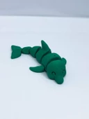 3D Hareketli Yunus Figürlü Oyuncak - Yeşil thumbnail 5