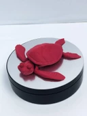 3D Hareketli Kaplumbağa Figürlü Oyuncak - Kırmızı thumbnail 3