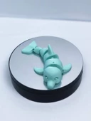 3D Hareketli Yunus Figürlü Oyuncak - Turkuaz - 7