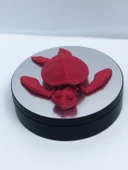 3D Hareketli Kaplumbağa Figürlü Oyuncak - Kırmızı thumbnail 5