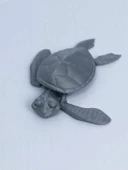 3D Hareketli Kaplumbağa Figürlü Oyuncak - Gri thumbnail 5