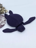 3D Hareketli Kaplumbağa Figürlü Oyuncak - Mor thumbnail 7