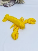 3D Hareketli Istakoz Figürlü Oyuncak - Sarı thumbnail 5