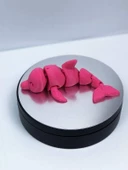 3D Hareketli Yunus Figürlü Oyuncak - Pembe - 8
