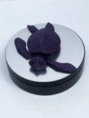 3D Hareketli Kaplumbağa Figürlü Oyuncak - Mor thumbnail 3