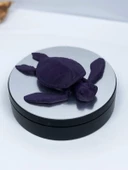 3D Hareketli Kaplumbağa Figürlü Oyuncak - Mor thumbnail 4