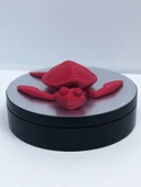 3D Hareketli Kaplumbağa Figürlü Oyuncak - Kırmızı thumbnail 8