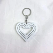 3D Üçlü Kalp Anahtarlık thumbnail 8