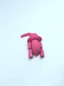 3D Hareketli Oyuncak Fil & Dekor - Pembe - 2
