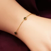 14 Ayar Altın Sultanayt Tiffany Bileklik - 2