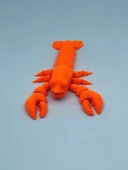 3D Hareketli Istakoz Figürlü Oyuncak - Turuncu thumbnail 1