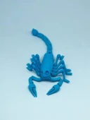 3D Hareketli Akrep Figürlü Oyuncak - Mavi - 6