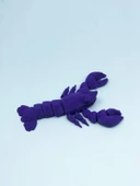 3D Hareketli Istakoz Figürlü Oyuncak - Mor - 4