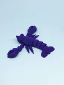 3D Hareketli Istakoz Figürlü Oyuncak - Mor - 3