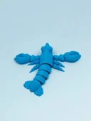 3D Hareketli Istakoz Figürlü Oyuncak - Mavi - 6