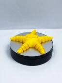3D Hareketli Deniz Yıldızı Oyuncak - Sarı thumbnail 6